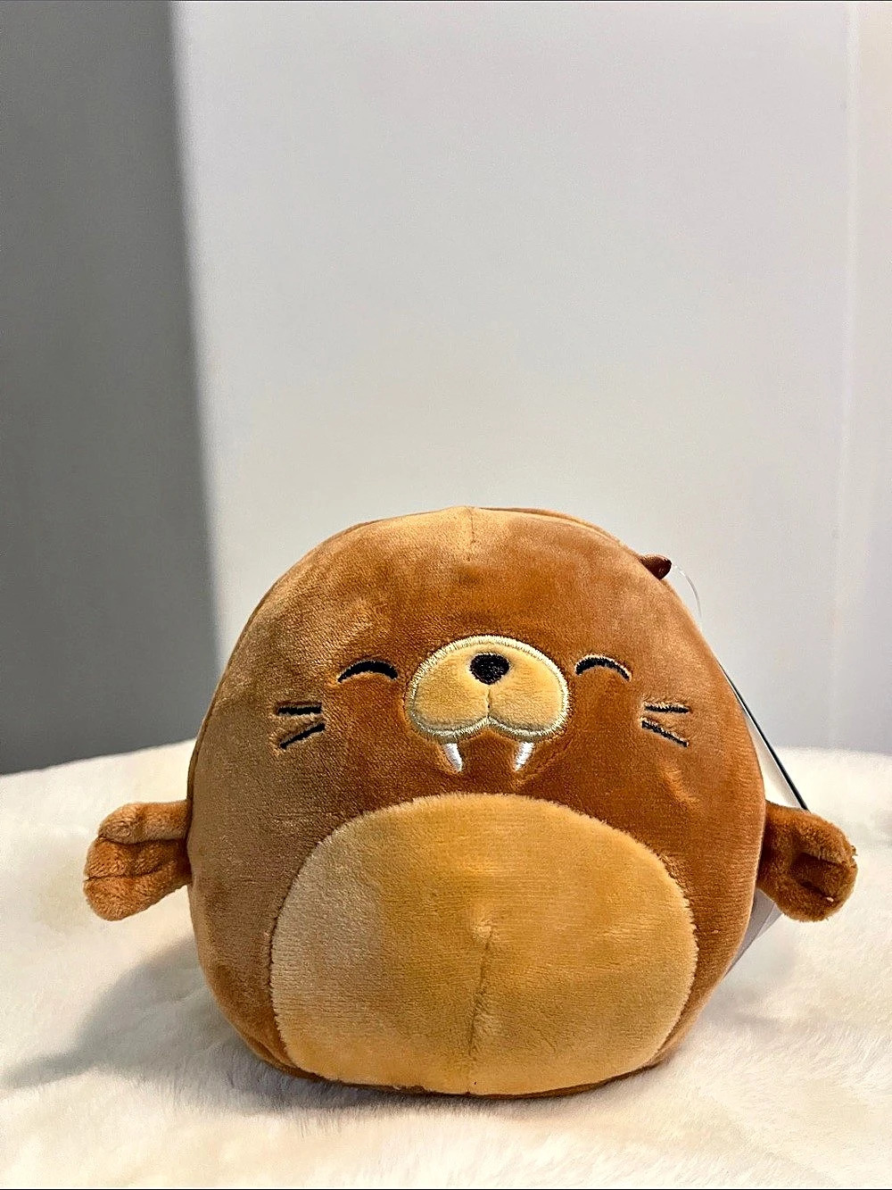 Squishmallows Bruce the Walrus Brown 5”